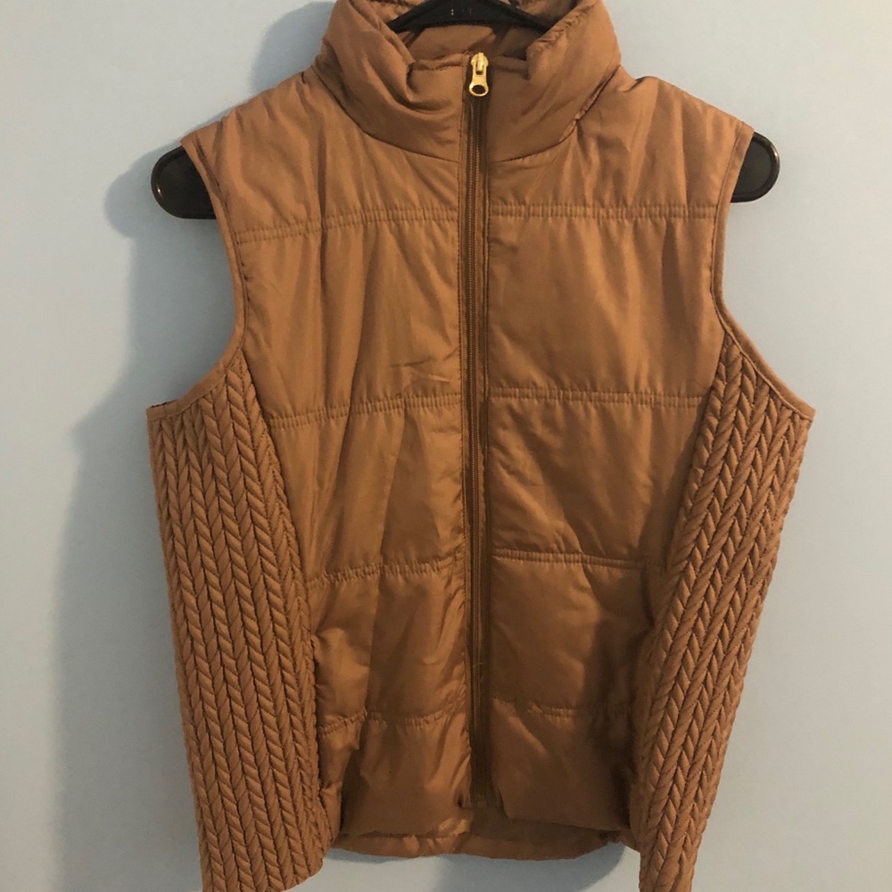 Tan vest